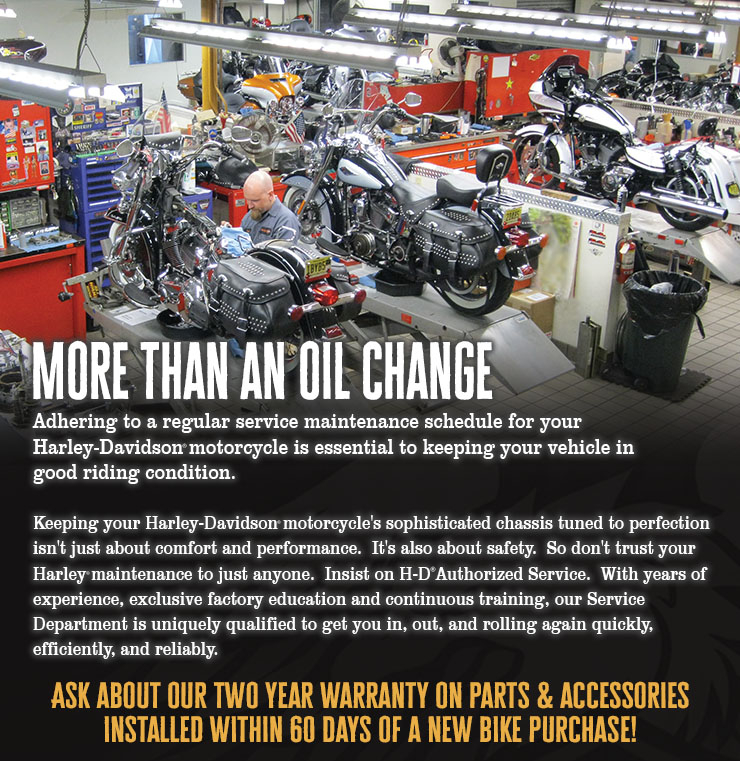 Service Department Motorcycle Service Mt. Ephraim NJ Barb s Harley Davidson